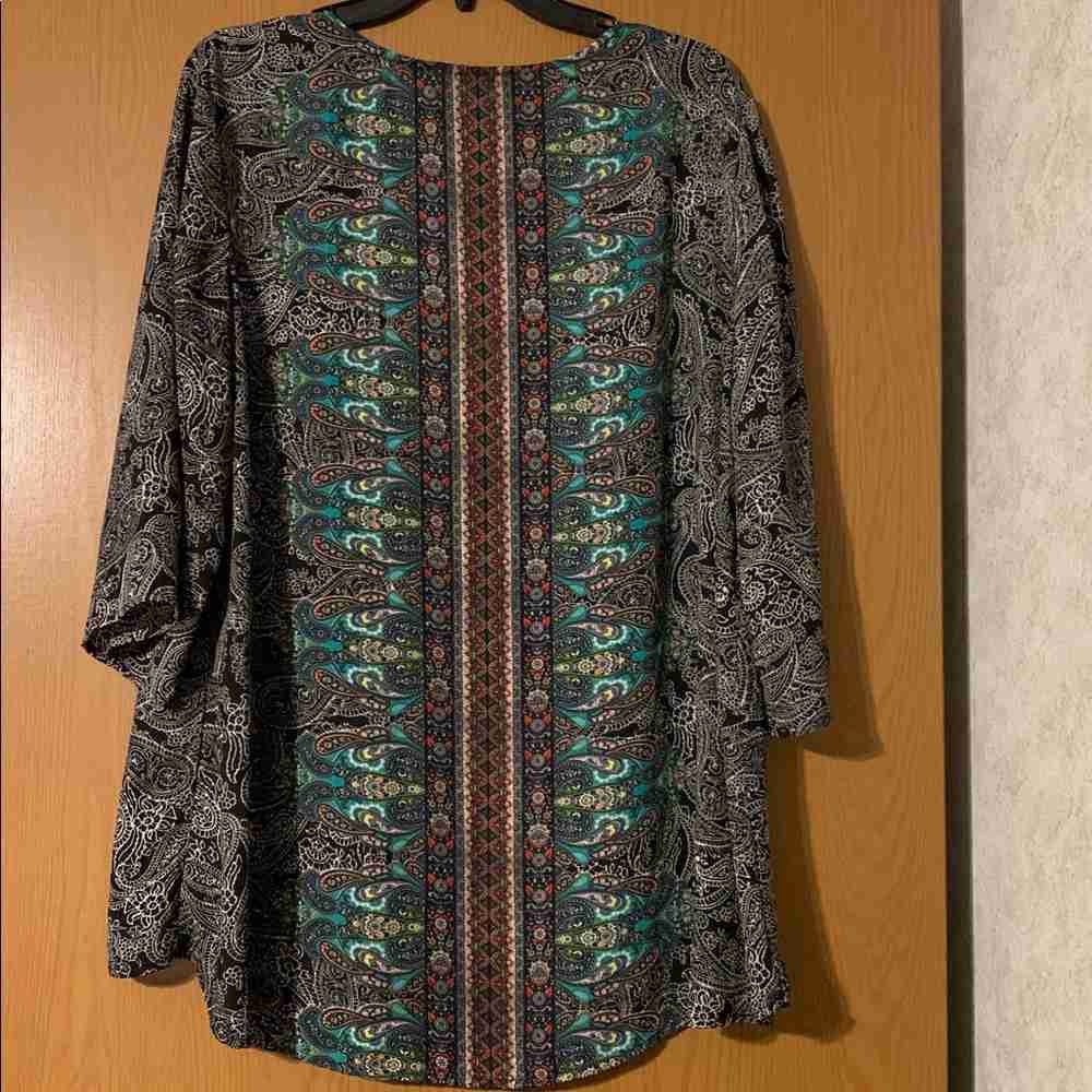 Bohemian Paisley Print Dress - Picture 1 of 2